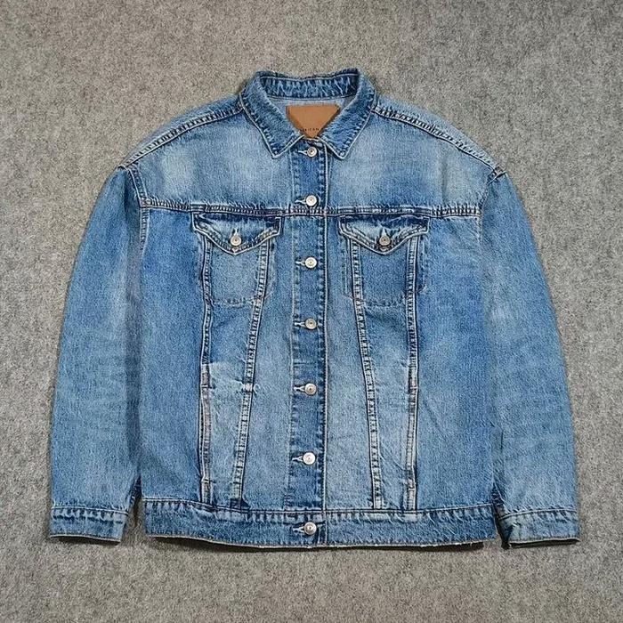jaket jeans pria AMERICAN EAGLE size fit L second