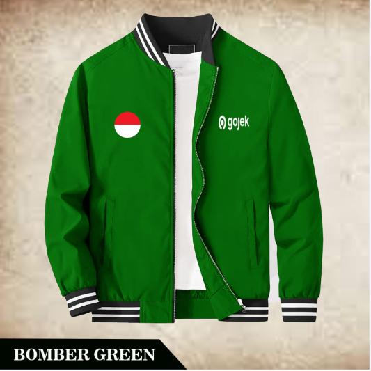 Jaket Gojek Kurir Delivery Safety | Jaket Gojek Premium | Jaket Outdoor Custom Ojol Gojek | Jaket Oj