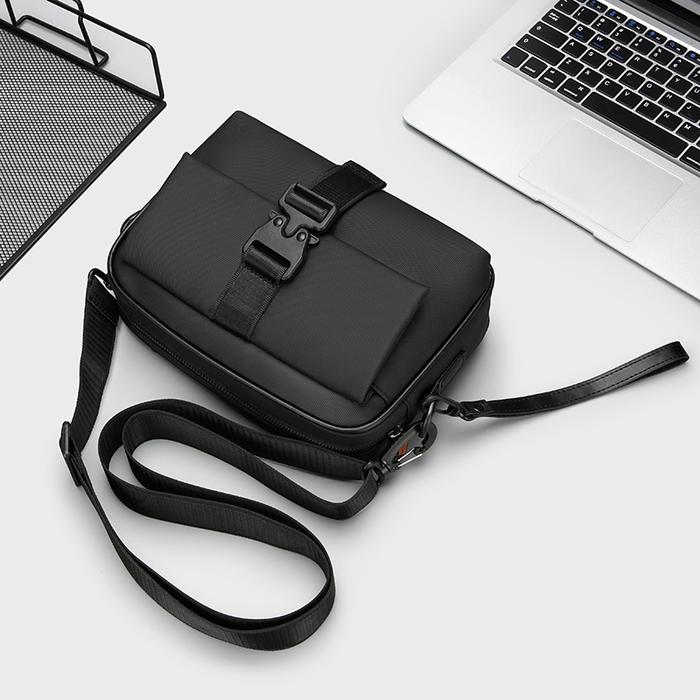 Zenzova Tas Selempang Pria Wanita Anti Air Multifungsi 3 Mode Tas Casual Crossbody Minimalis TS802