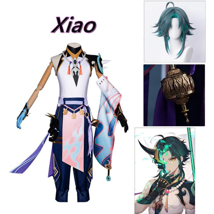Game Genshin Impact Xiao Cosplay Costume Cosplay Anime Xiao Genshin