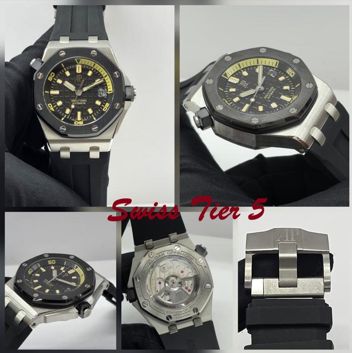 TOP TIER AP DIVER AUTOMATIC ZF FACTORY SOFT RUBBER STRAP