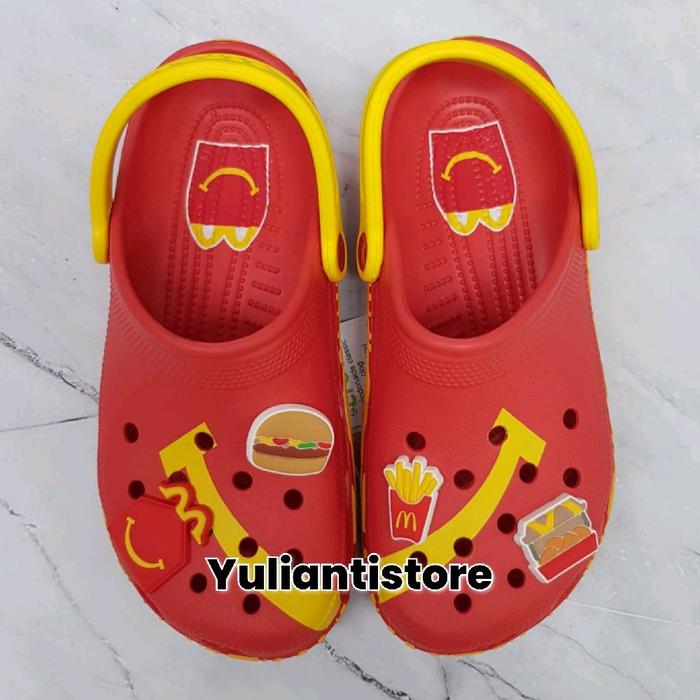 SANDAL CROCS X MCD COLLABS