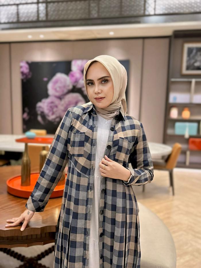 JUMBO PIRAMID SET 2IN1 Bahan Falanel Garmen Mix Linen Impor LD 120 PJ 140 Khusus Edisi Jumbo Pakaian