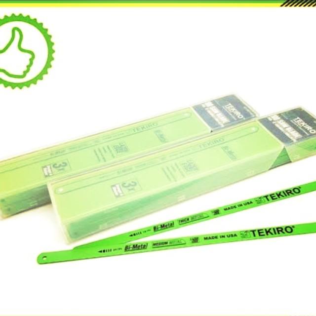 TEKIRO MATA GERGAJI BESI 12 INCH TEKIRO HACK SAW BLADE 12" POTONG BESI PIPA KAYU 18 T DAN 24 T
