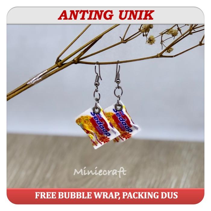 ANTING UNIK MINIATUR MIE SEDAAP