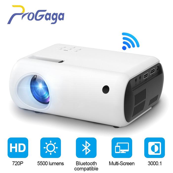Thundeal TD50 Mini Projector HD 1080P Cartoon Kids Gift LED Wifi