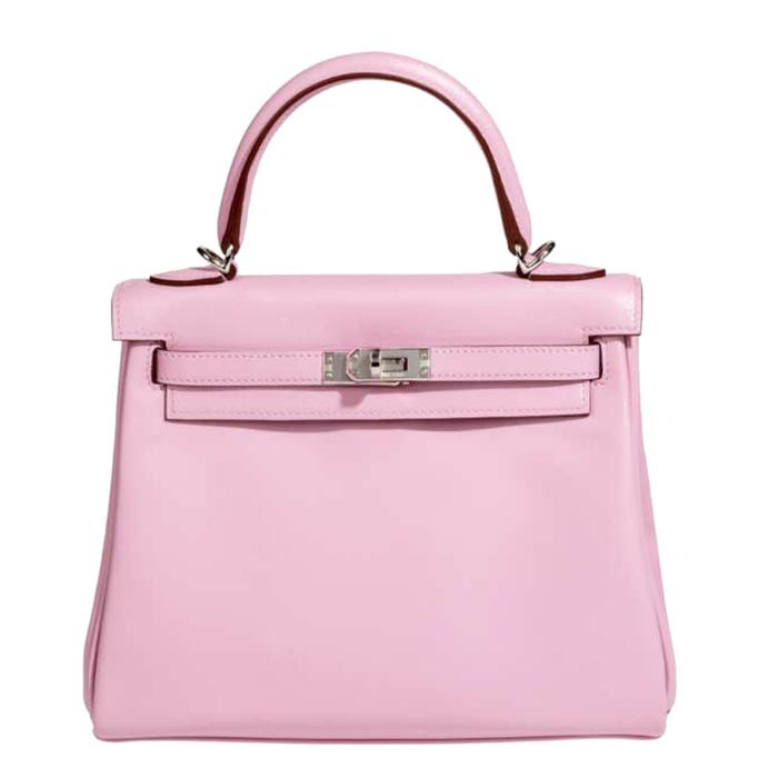 Tas 26Hermes Kelly26 Warna Pink Peach Premium Selempang Wanita