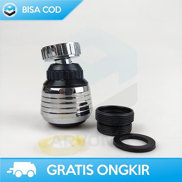 KERAN AERATOR FILTER SARINGAN AIR WESTAFEL KEPALA KERAN FLEKSIBEL 360