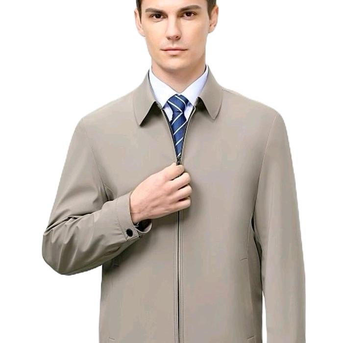 Jasket Formal Pria Jasket Resleting Pria Jasket Kantor Jasket Dinas Atasan Nyaman Panjang Blazer Hit