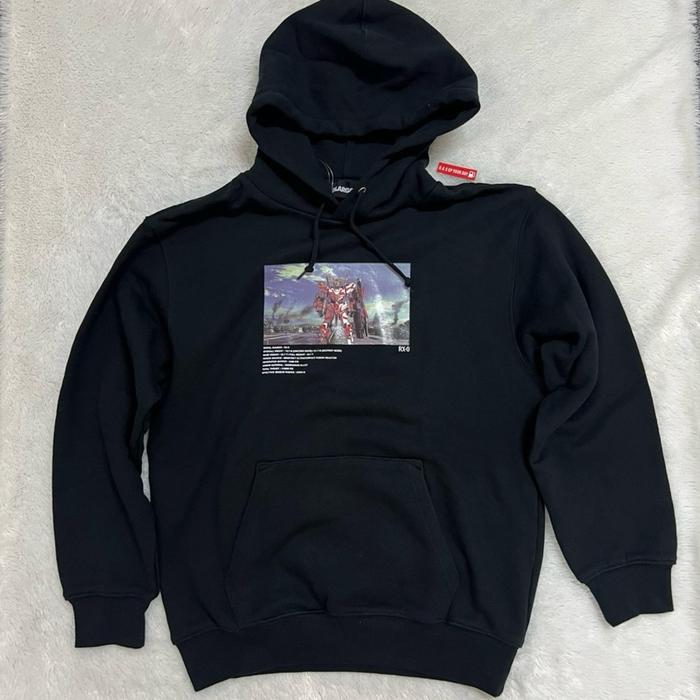 Gundam x X Large Black Hoodie