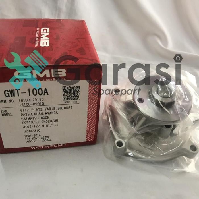 Water Pump Toyota Rush /Terios /Avanza/Xenia/Grand Max 1.3/1.5 GMB