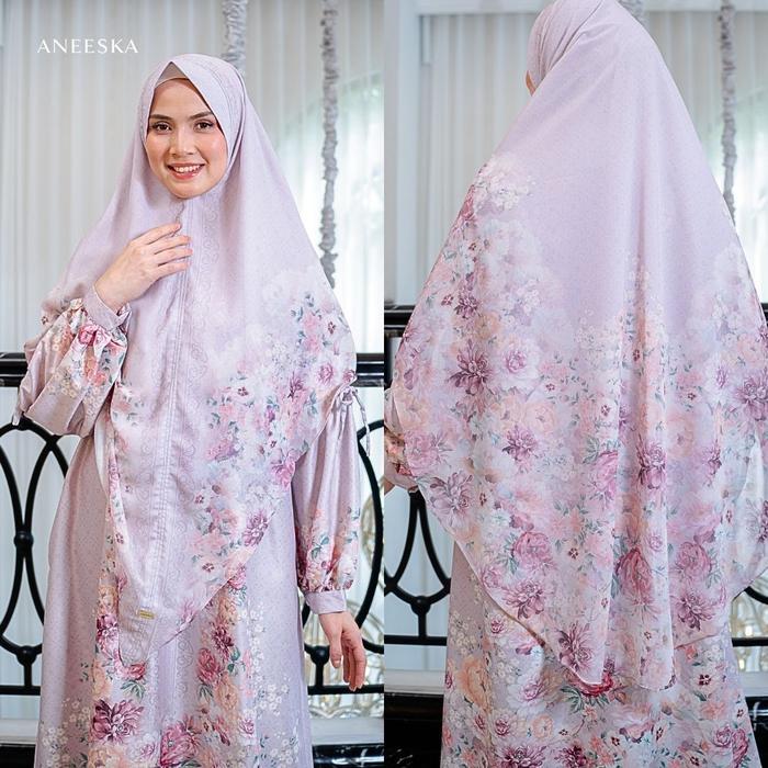 PROMO!! [HANYA KHIMAR] Oriana Khimar Motif Zayda Collection | Premium Kerudung Syar'i Ibu | Sarimbit