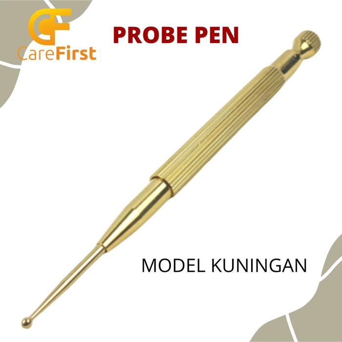 Probe pen/pena terapi akupresur/ PENA PIJAT TELINGA / PEN PROBE / AKUPRESURE TELINGA / ALAT REFLEKSI