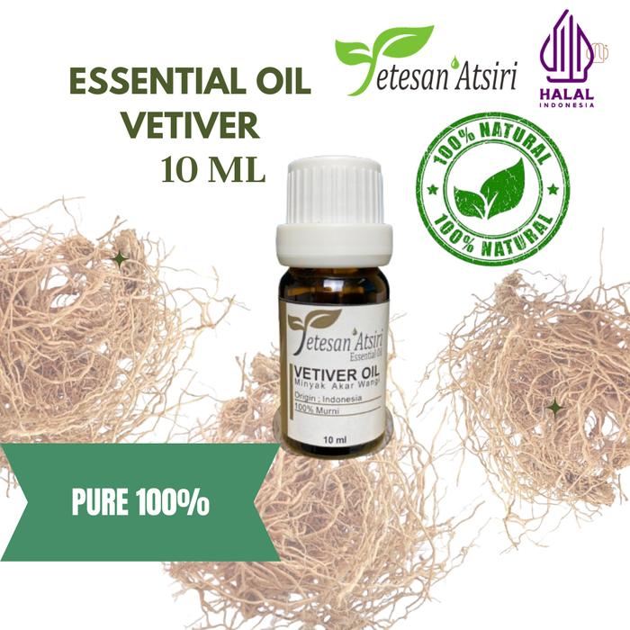 Essential Oil HALAL 10 ml minyak atsiri akarwangi akar wangi usar madu murni penyulingan tanpa campu