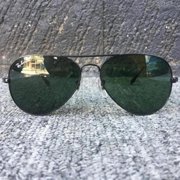 Kacamata RayBan Aviator RB3026 Full Black Secen Original Modern Pria BL