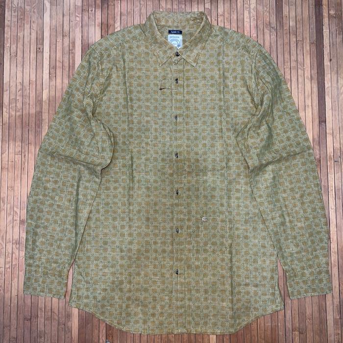 DIESEL JEANS INDUSTRY GEOMETRIC PATTERN LONG SLEEVE SHIRT maison margiela alexander wang