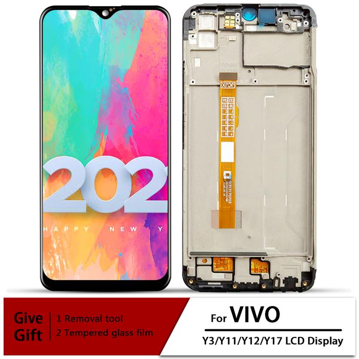 For VIVO Y12/Y3/Y17 LCD Display Screen Touch Digitizer Assembly For