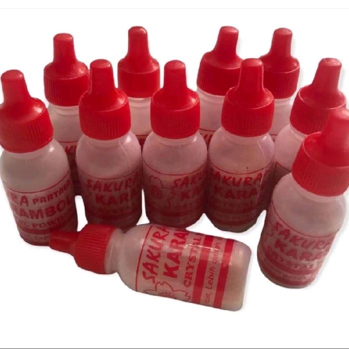 Bedak Kristal Krambol Sakura Kasar Merah Meja Krambol - Kosmetik