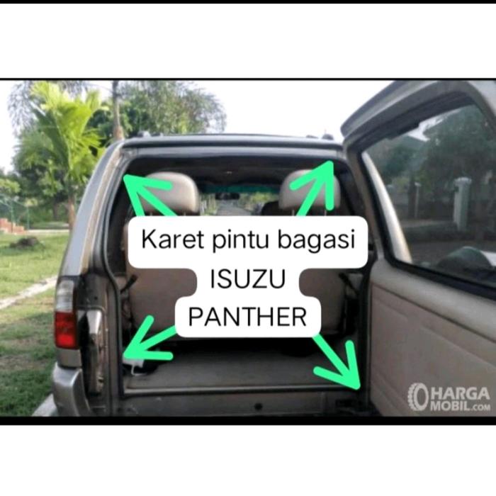 karet pintu bagasi isuzu panther 2000-2013