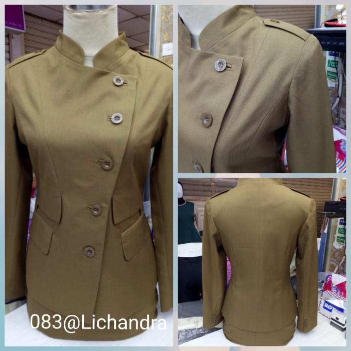 Terlaris seragam pemda wanita lichandra blazer pns original seragam pemda