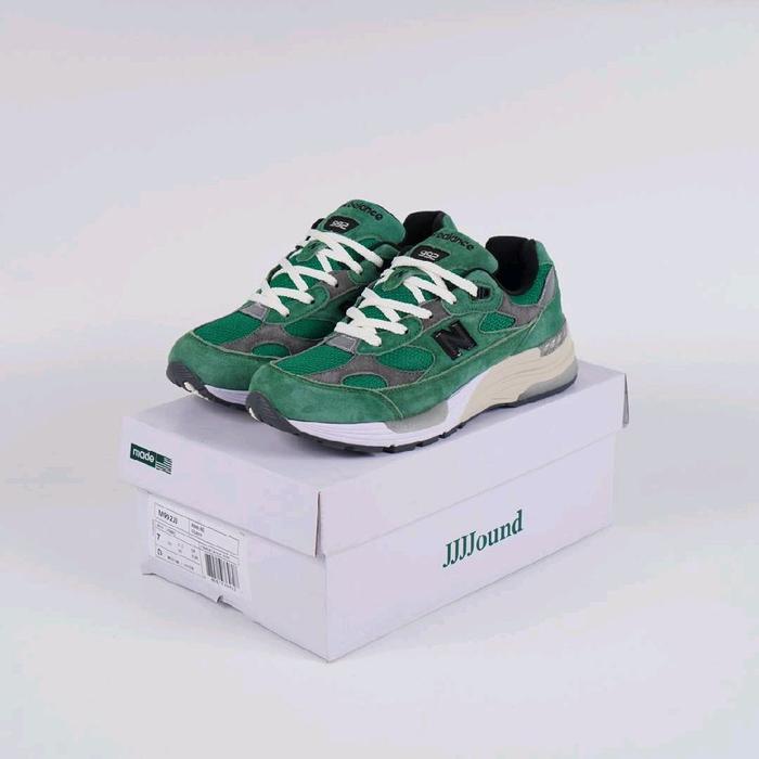 Sepatu New Balance X JJJound 992 Green