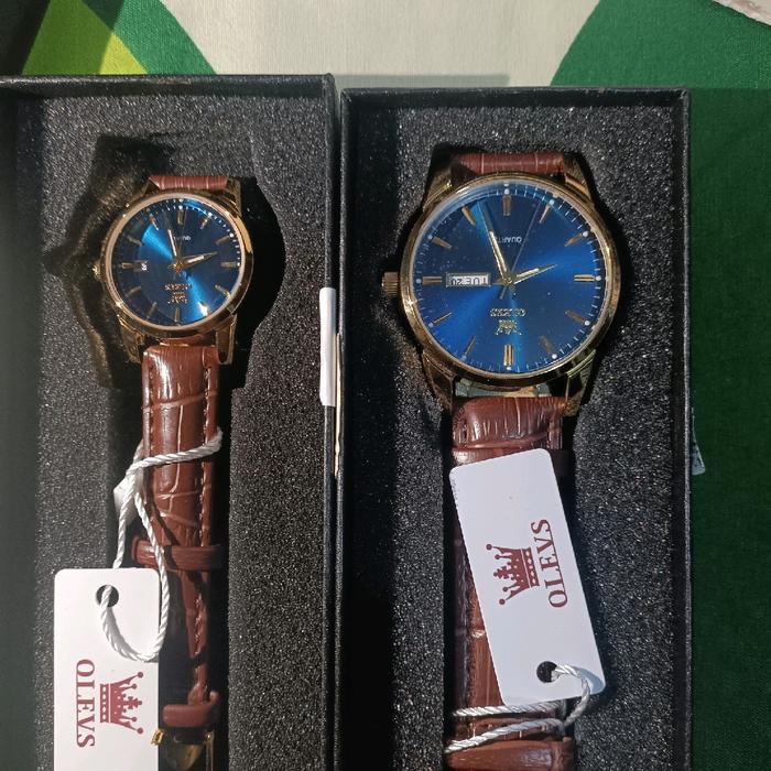 jam tangan couple olevs 100% original..