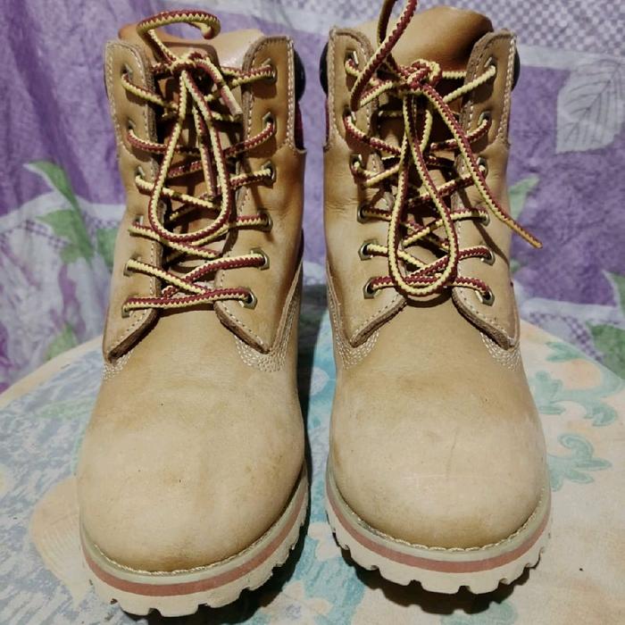 Sepatu Boots HAWKINS Yellow Model Higt