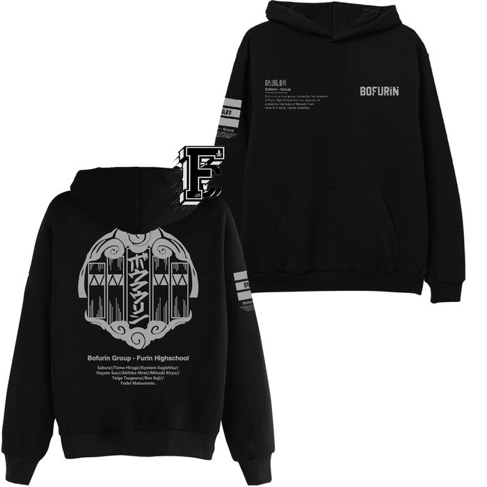 Hoodie Windbreaker Furin Outfit Anime Japan