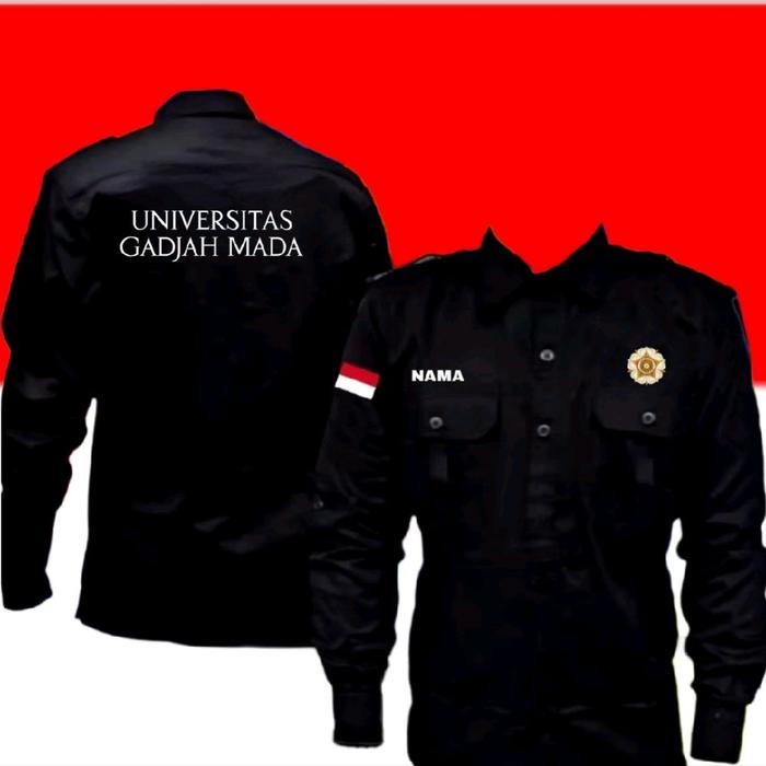 kemeja Bordir universitas gadjah Mada baju universitas gadjah Mada seragam universitas gadjah Mada P