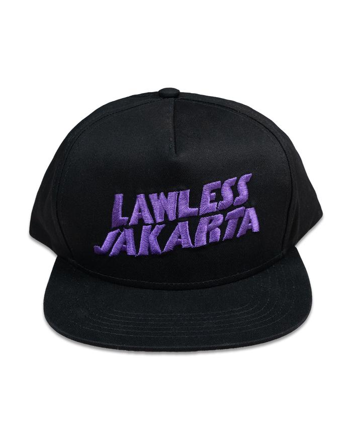 LAWLESS JAKARTA - NIGHTSHIFT SNAPBACK CAP - BLACK