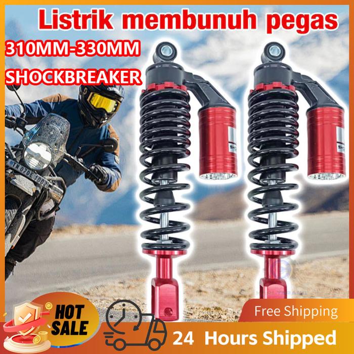2pcs Shockbreaker Shock Belakang Tabung Atas Ukuran 310 330 Free Anting Copy Yss Gplus Universal Var