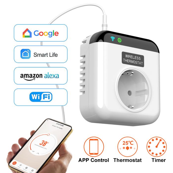 WiFi/BT Smart Plug Sockets Voice Control EU Plug Smart-Home