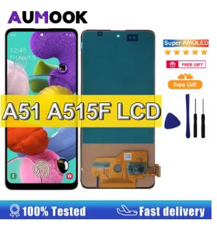 Super AMOELD Display For Samsung Galaxy A51 LCD Display Touch Screen Digitizer Assembly For Samsung 