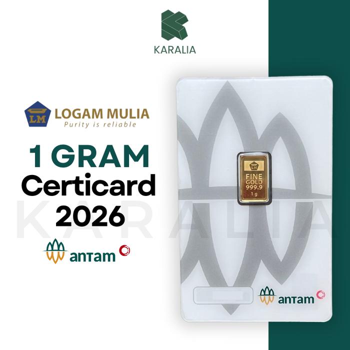Emas Antam 1 Gram Emas Logam Mulia Antam 1 Gram LM Antam 1 Gram Logam Mulia 1 Gram