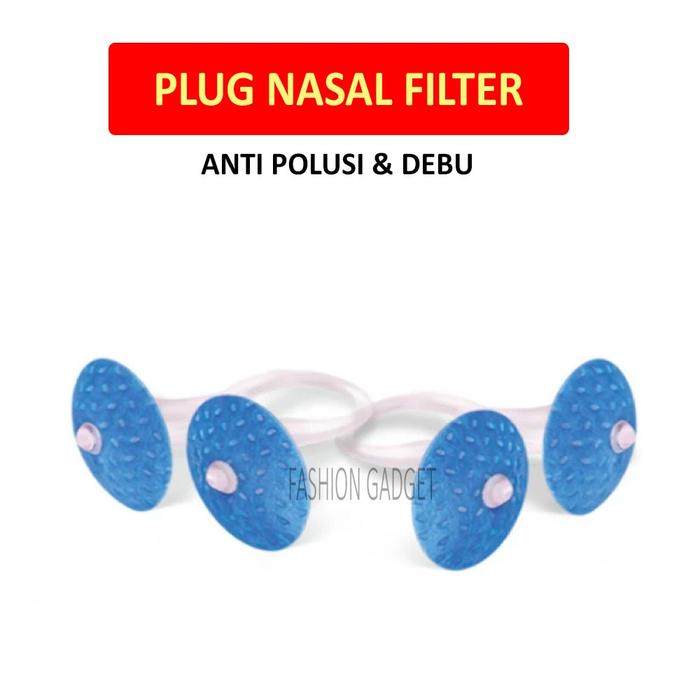 FG Plug Nasal Filter Hidung Anti Debu Polusi Alergi Masker Penyaring Hidung Debu Penyaring Udara Hid