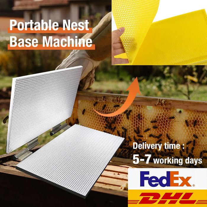 Beeswax Mold Beeswax Sheet Flexible Beeswax Foundation Press Embosser