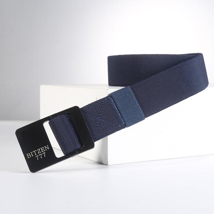 Ready Stok Bitzen Ikat Pinggang Pria Nylon Canvas Sabuk Berkualitas Premium Sabuk Pinggang Pria Gesp