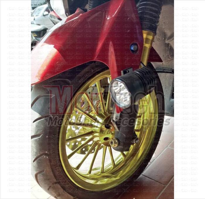 Power Velg Pelek Racing Tapak Lebar Palang 18 Classic Ring 13 Uk. 350/400 Nmax Old 2014-2019 / Nmax