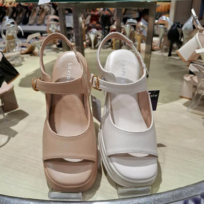 LAVIOLA Sandal Wedges Wanita