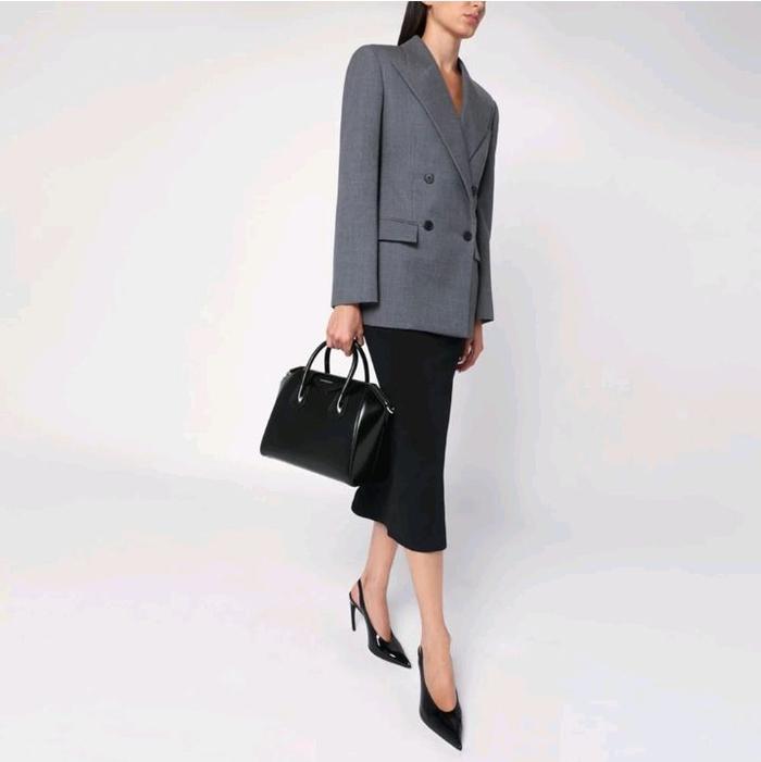 Givenchy small antigona bag leather black