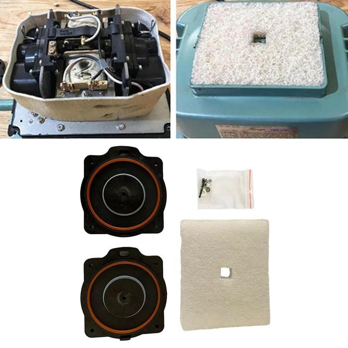 Karet Membran Diagfragma Hiblow HP-80 HP-60 Pompa Udara Diafragma Air Pump Rebuild Repair