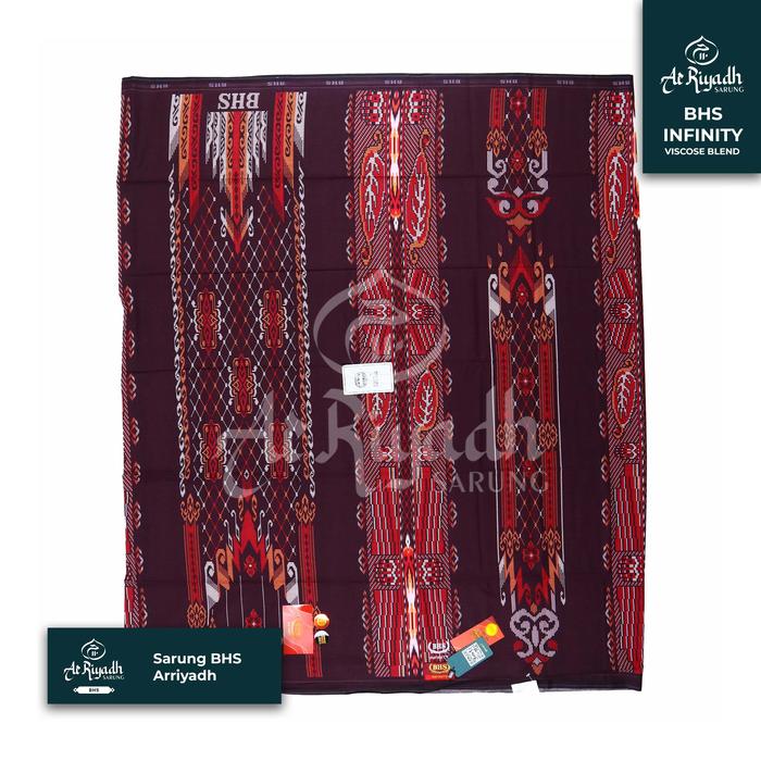 Sarung BHS INFINITY Super Gold Silver Variant Hitam Putih Warna Motif Batik CBA CBD KJC KJD KJE KJG 
