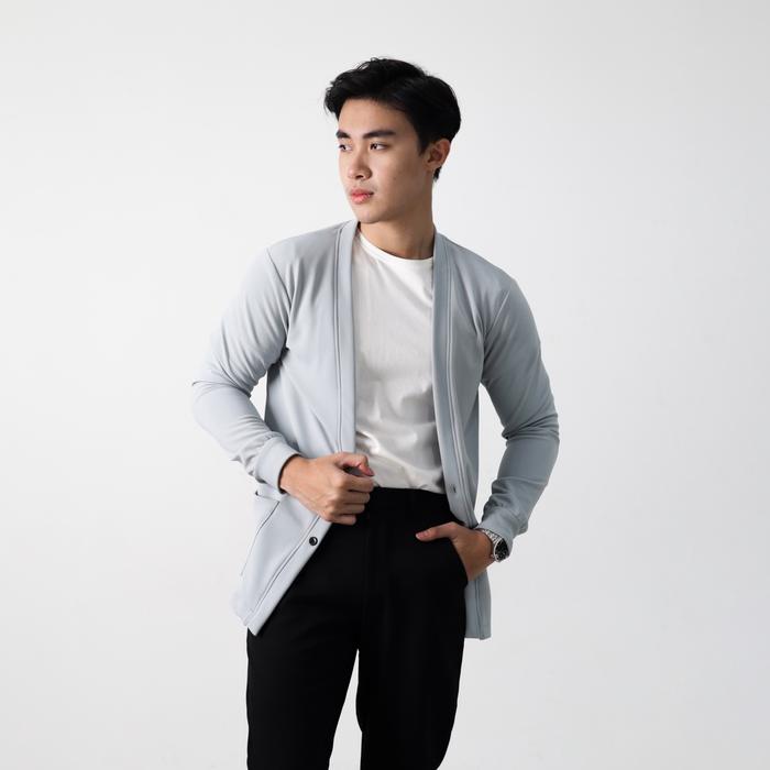 MSMO Dustin Cardigan Pria / Outer Cowo / Jaket Cowo / Cardigan Knit / Cardigan Korea