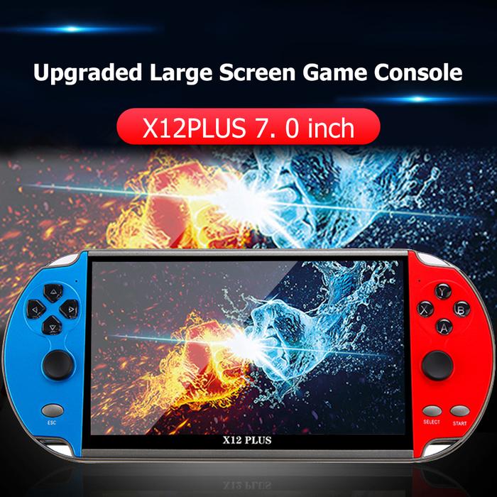 X12 PLUS Handheld Game Console 7.1-Inch Game Console Handheld Retro