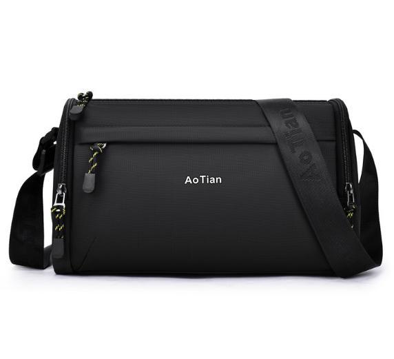 Aotian Tas Selempang Pria B821 Nylon Tahan Air Waterproof Sling Bag 36x18x20 cm Resleting Metal 5 Ka