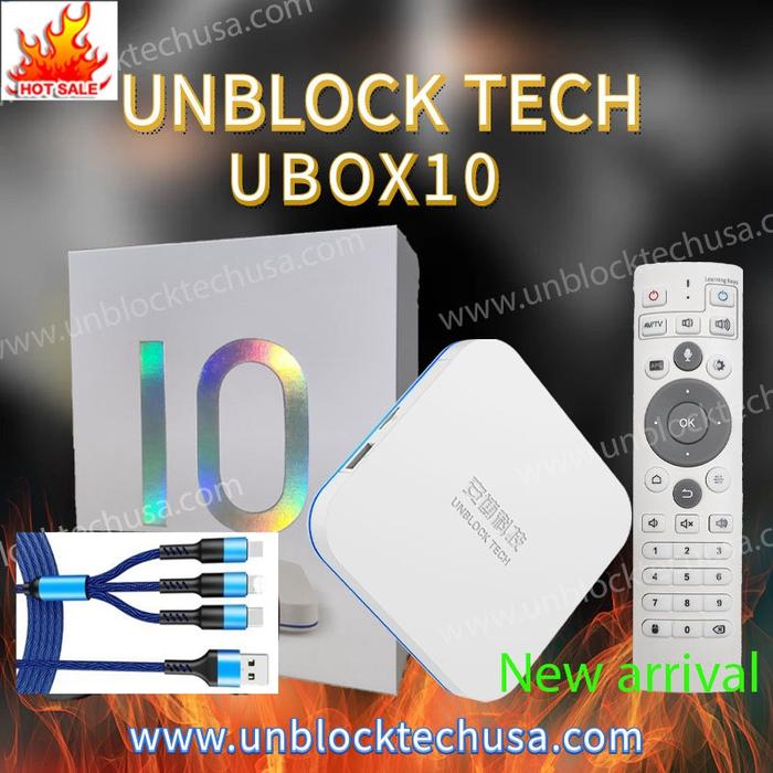 New Arrival Unblock tv box Singapore Unblock Tech UBOX10 PRO Asia