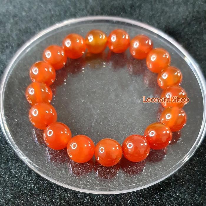 Gelang Mila Asli Baltic Amber Stone / Fossil Batu Alam Pria dan Wanita