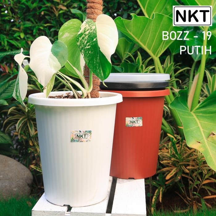 POT NKT BOZZ 19 PUTIH - NKT BOZZ 19