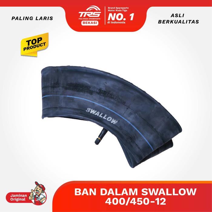 TRS Ban Dalam Swallow 400/450-12 VIAR Karya Bit 100CC 150CC 200CC TOSSA KAISAR NOZOMI JIALING Dll TR