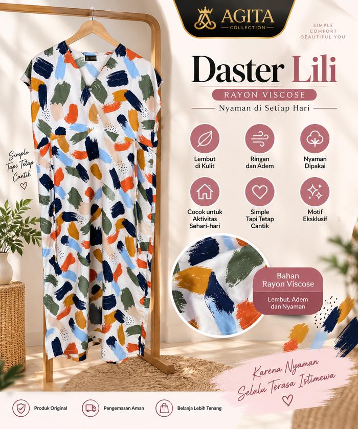 Daster Lili Agita Collection